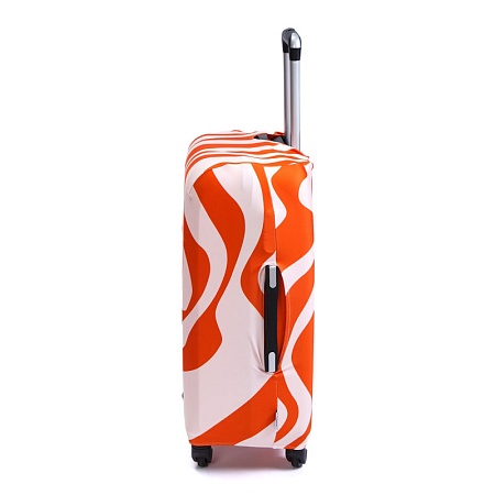 Чехол для чемодана M/L В оранжевом тигр модель ECO
