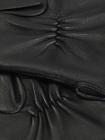 кожаные Перчатки женские на шерсти LB-0825